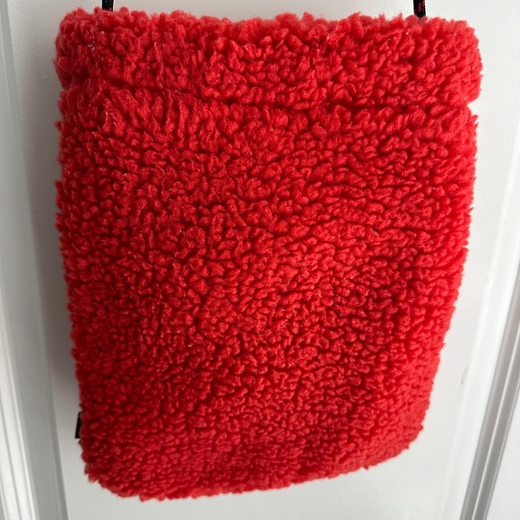 TNA Red Sherpa Crossbody Bag - Picture 5 of 5